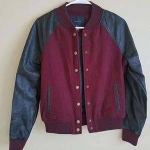 Burgundy Jacket